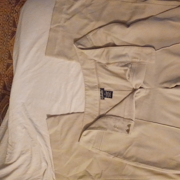 Ladies khaki slacks - Picture 1 of 3